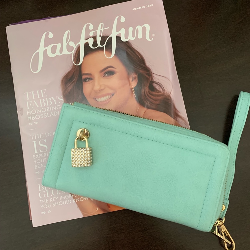 Mint Green Wallet